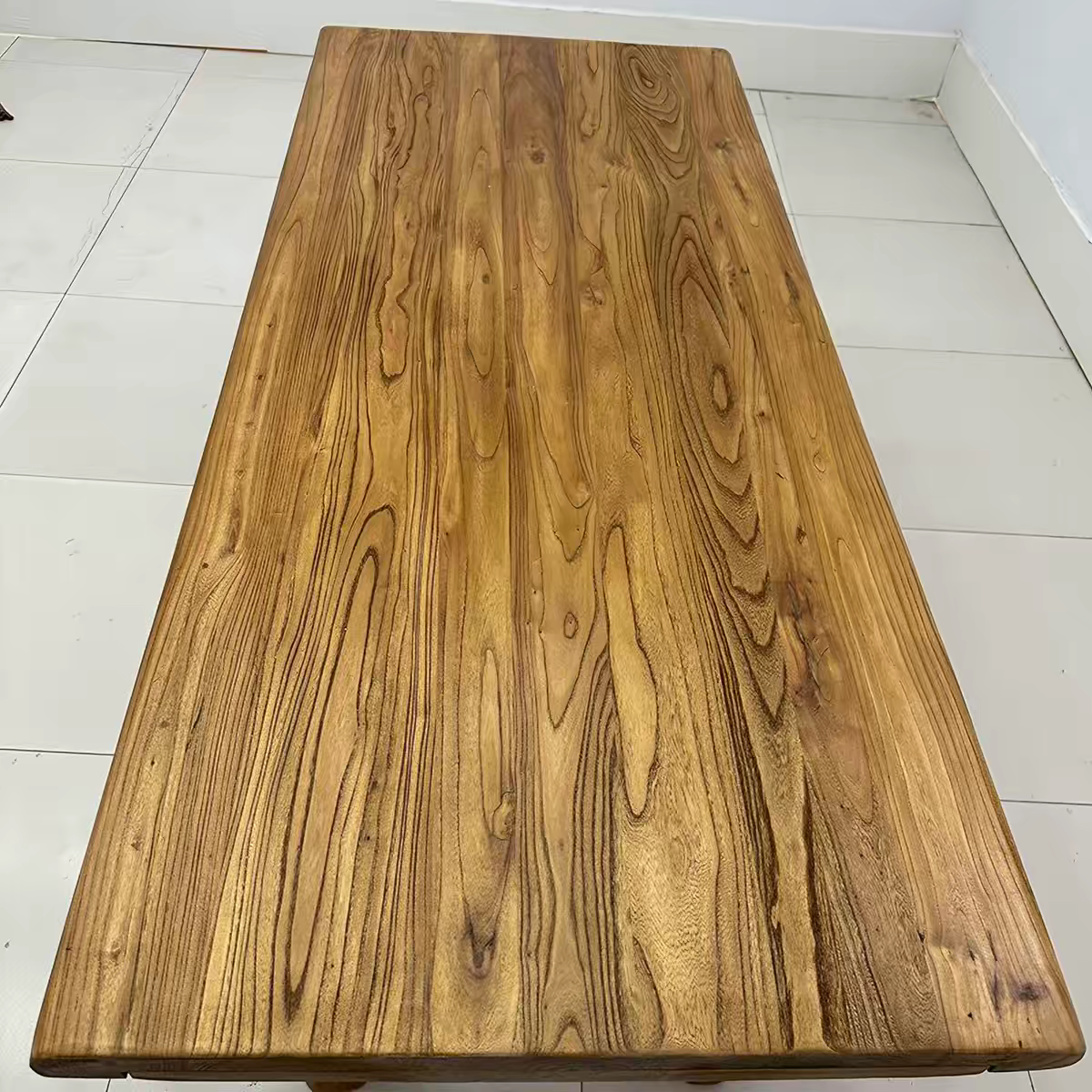 Handmade Elm Dining Table 1.6m