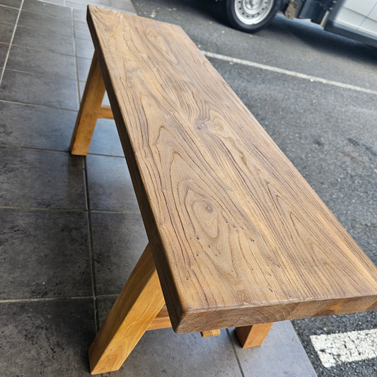 Handmade Elm Bench Seat 1.2m (Backorder)