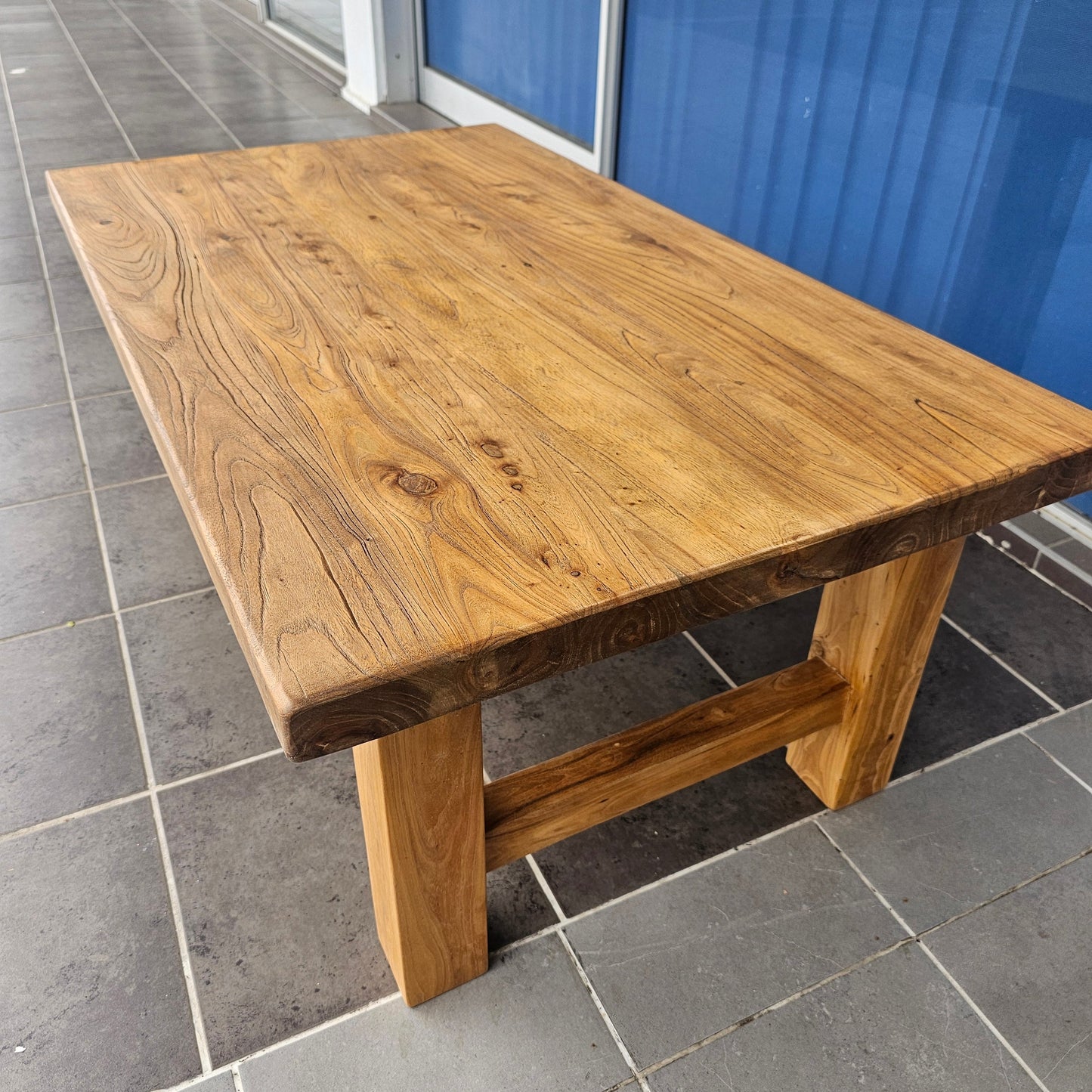 Handmade Elm coffee Table 1.2m