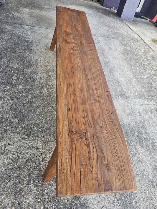 Reclaimed Elm Bench Seat 1.8m