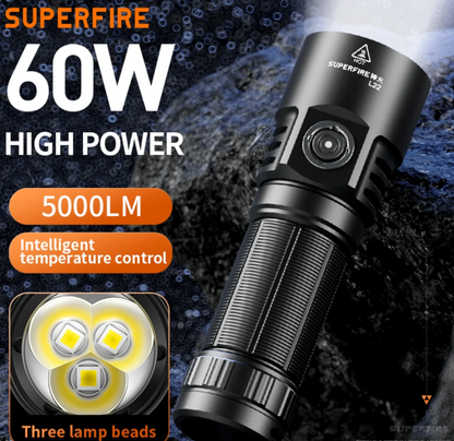SUPERFIRE High Lumnes Powerful Flashlight(Free Shipping)