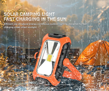SUPERFIRE Rechargeable Solar Magnetic Work Light(Free Shipping)