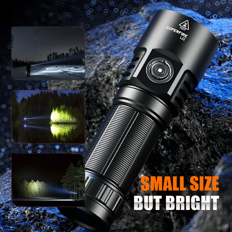 SUPERFIRE High Lumnes Powerful Flashlight(Free Shipping)
