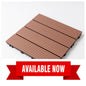 Composite Decking Tiles (Redwood)