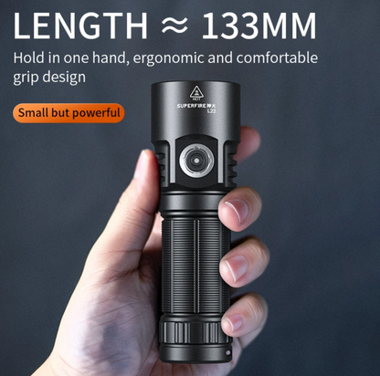 SUPERFIRE High Lumnes Powerful Flashlight(Free Shipping)