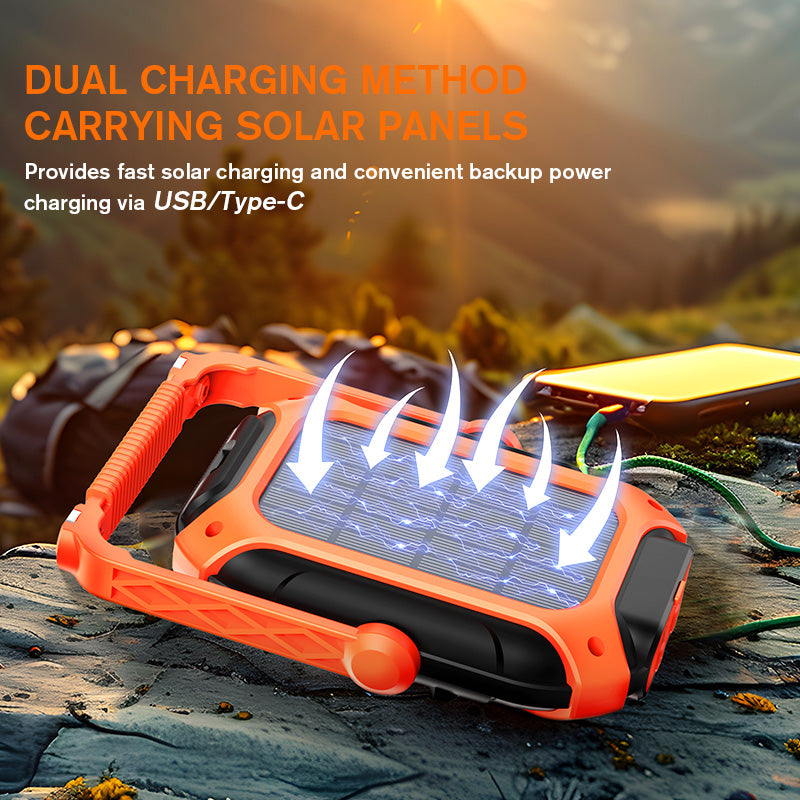 SUPERFIRE Rechargeable Solar Magnetic Work Light(Free Shipping)