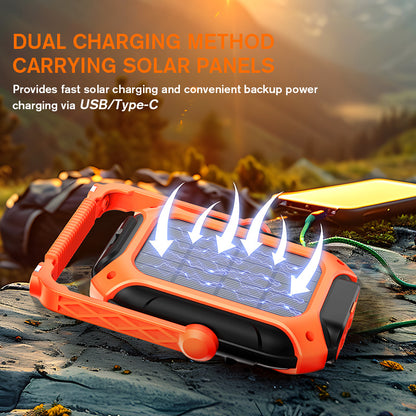 SUPERFIRE Rechargeable Solar Magnetic Work Light(Free Shipping)