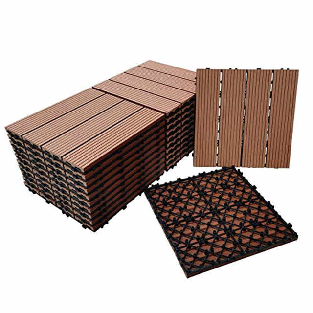 Composite Decking Tiles (Redwood)