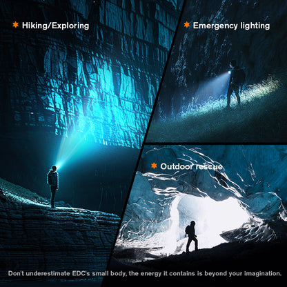 LED Rechargeable Flashlight Torch (Free Shipping)