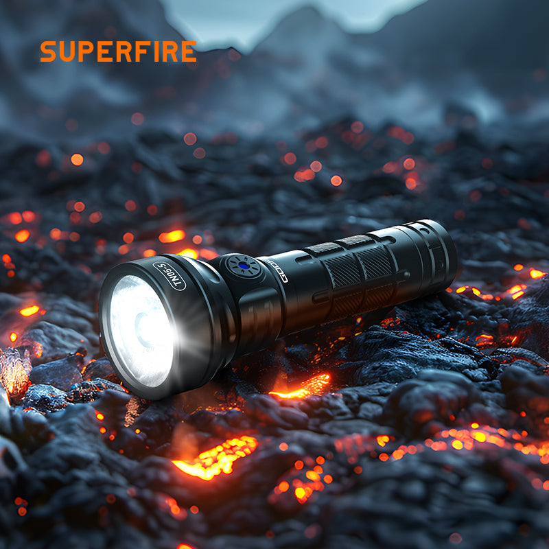 LED Rechargeable Flashlight Torch (Free Shipping)