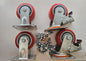 Heavy Duty Industrial Castor wheels Set of 4