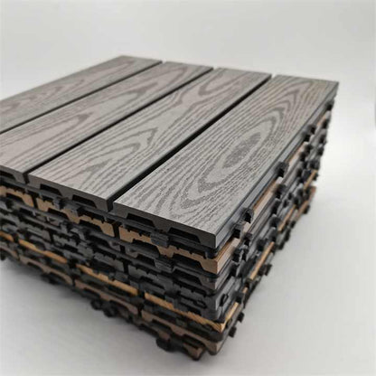 Composite Decking Tiles (Grey)