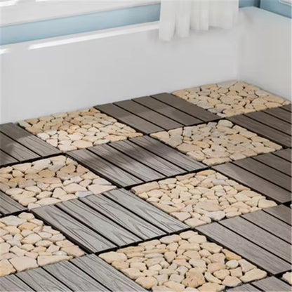 Composite Decking Tiles (Grey)