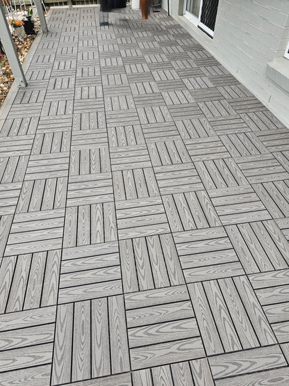 Composite Decking Tiles (Grey)