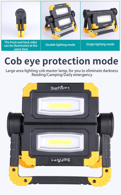 Superfire Rechargeable Flashlight Work Light(Free Shipping)