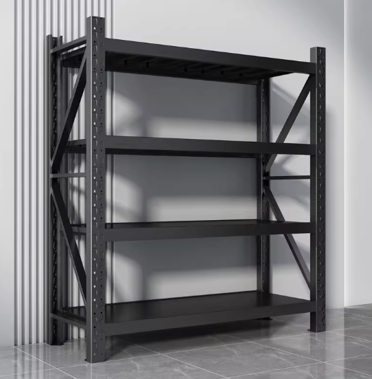 Heavy duty garage shelving 2mx2m