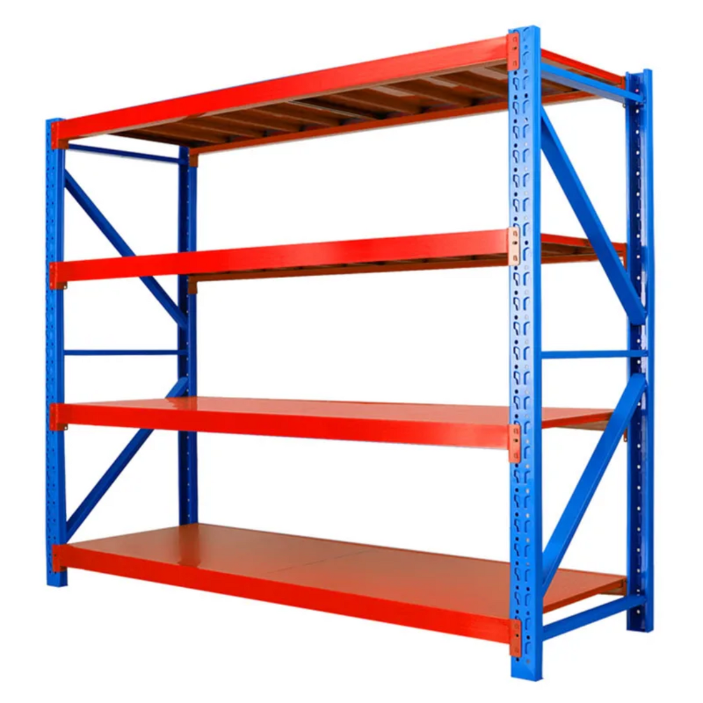Heavy duty garage shelving 2mx2m
