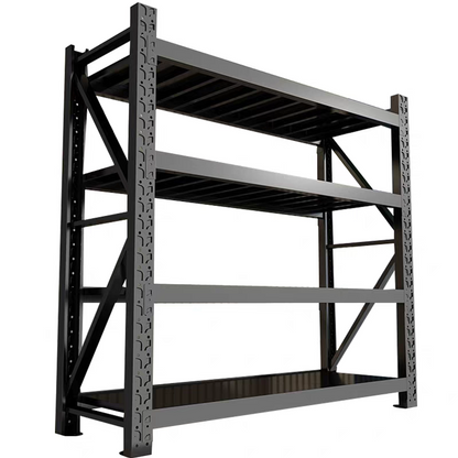 Heavy duty garage shelving L2mxD0.6xH2.4m(Backorder)