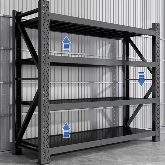 Heavy duty garage shelving L2mxD0.6xH2.4m(Backorder)