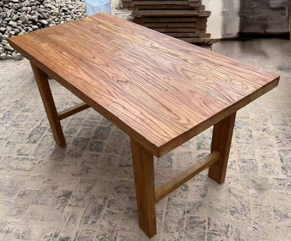 Handmade Elm Dining Table 1.6m