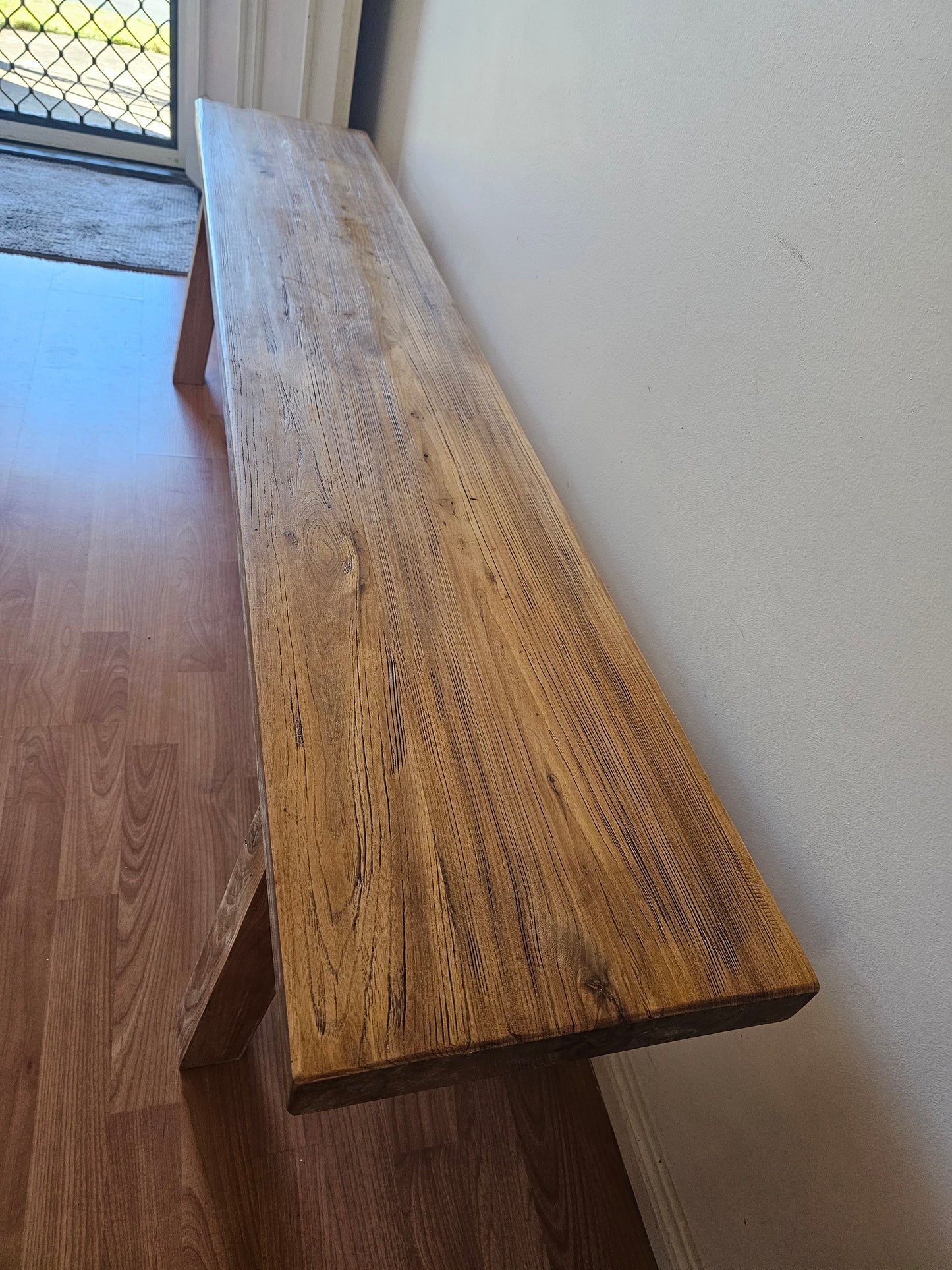 Handmade Elm Bench Seat 2m
