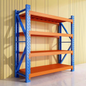 Heavy duty garage shelving L2mxD0.6xH2m (BLUE+ORANGE)