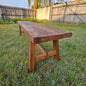 Wooden bench 