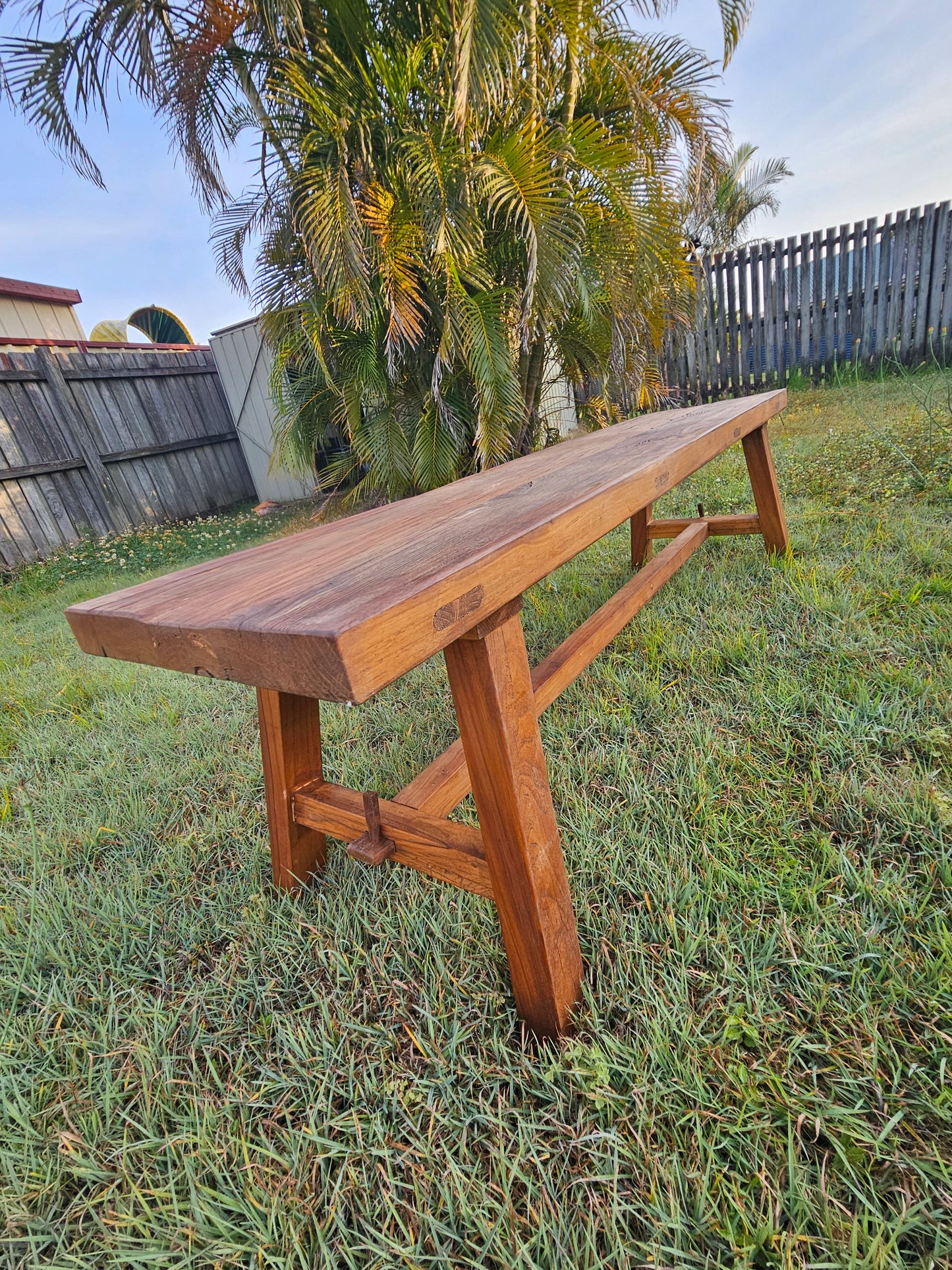 Reclaimed Elm Bench Seat 1.5m