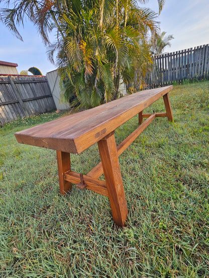 Reclaimed Elm Bench Seat 1.5m