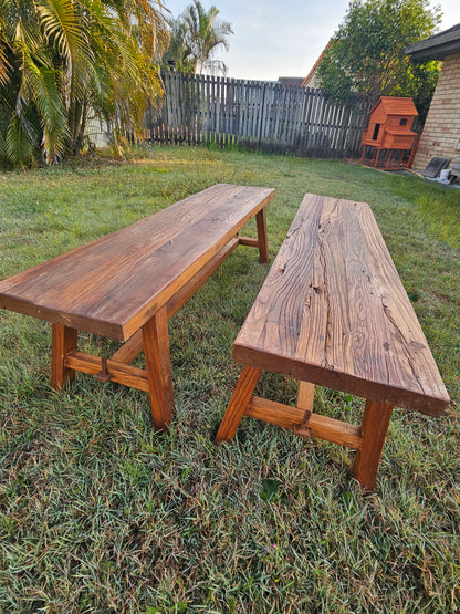 Reclaimed Elm Bench Seat 1.5m