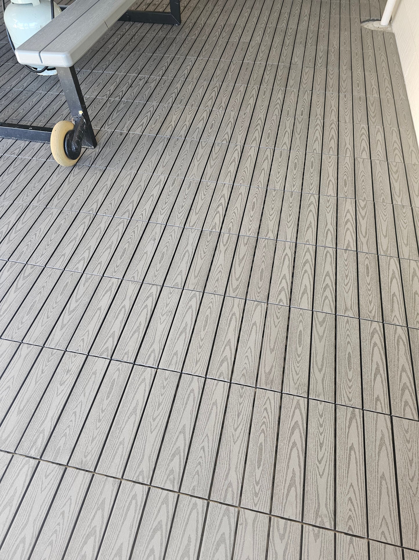 Composite Decking Tiles (Grey)