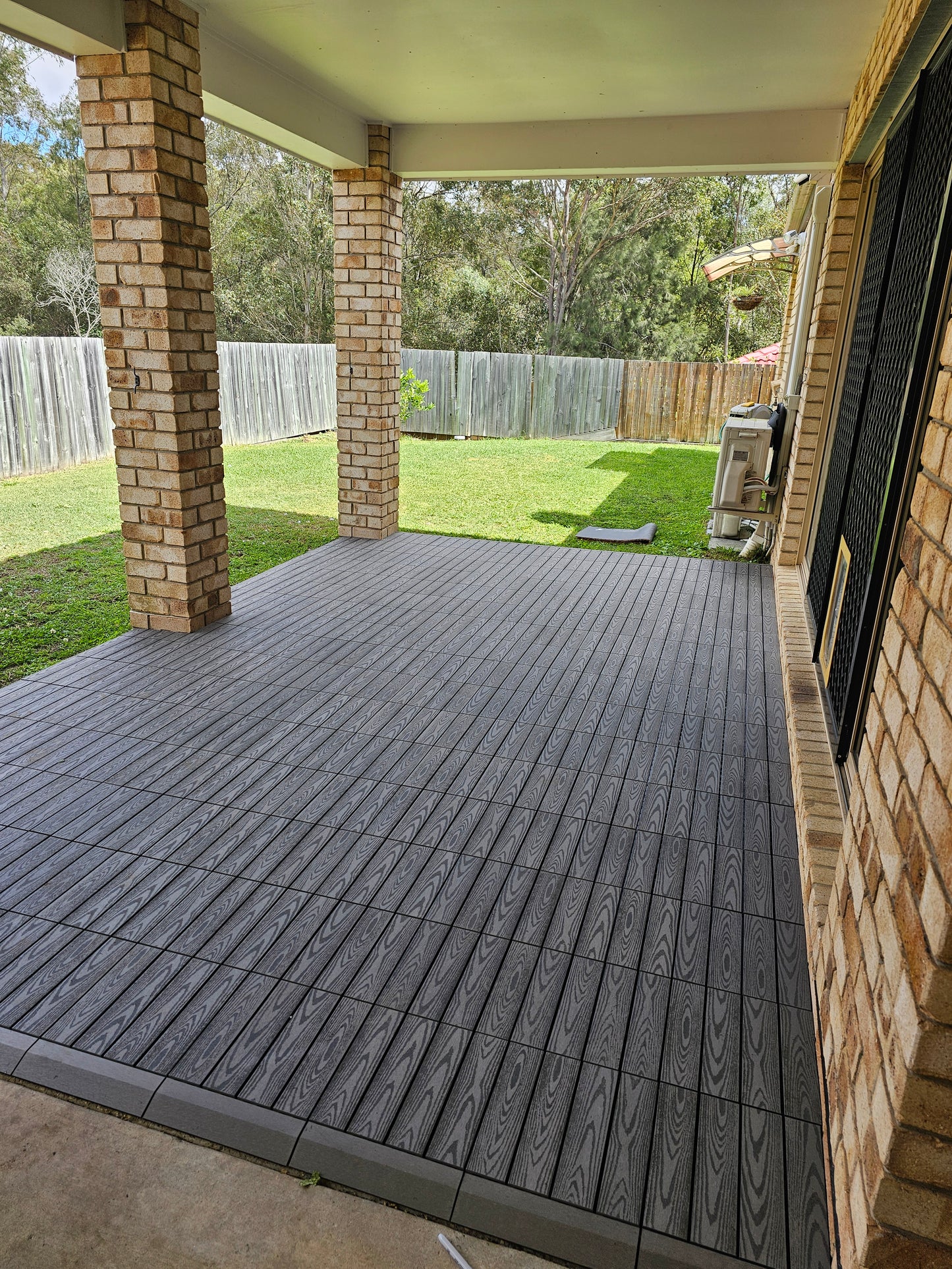 Composite Decking Tiles (Grey)