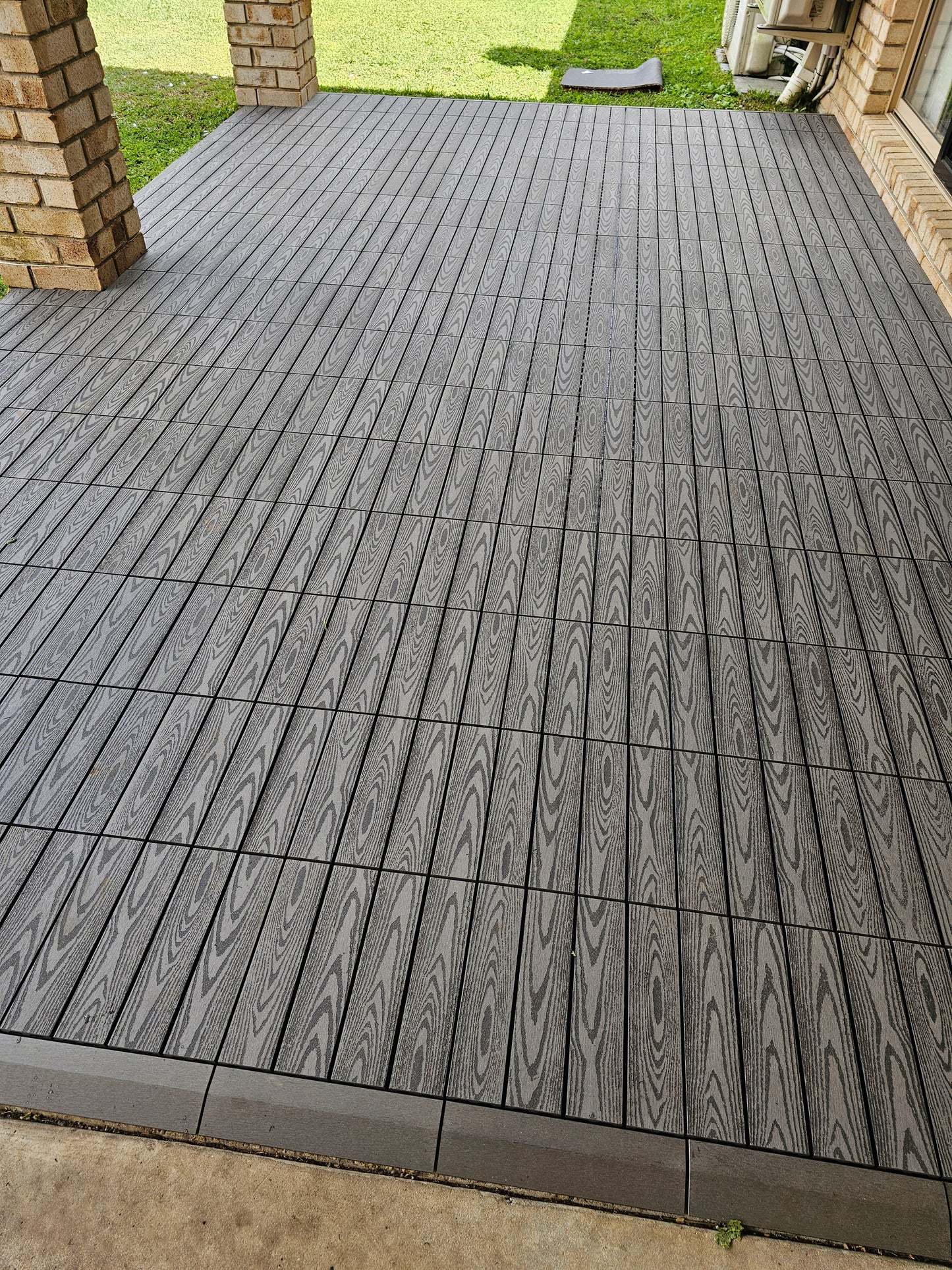 Composite Decking Tiles (Grey)