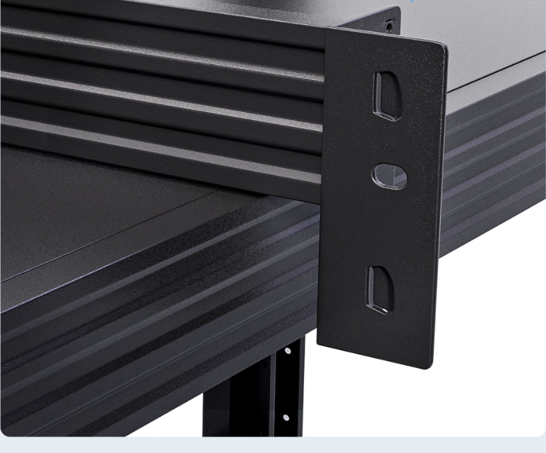 Heavy duty garage shelving L2mxD0.6xH2m (BLACK) Backorder