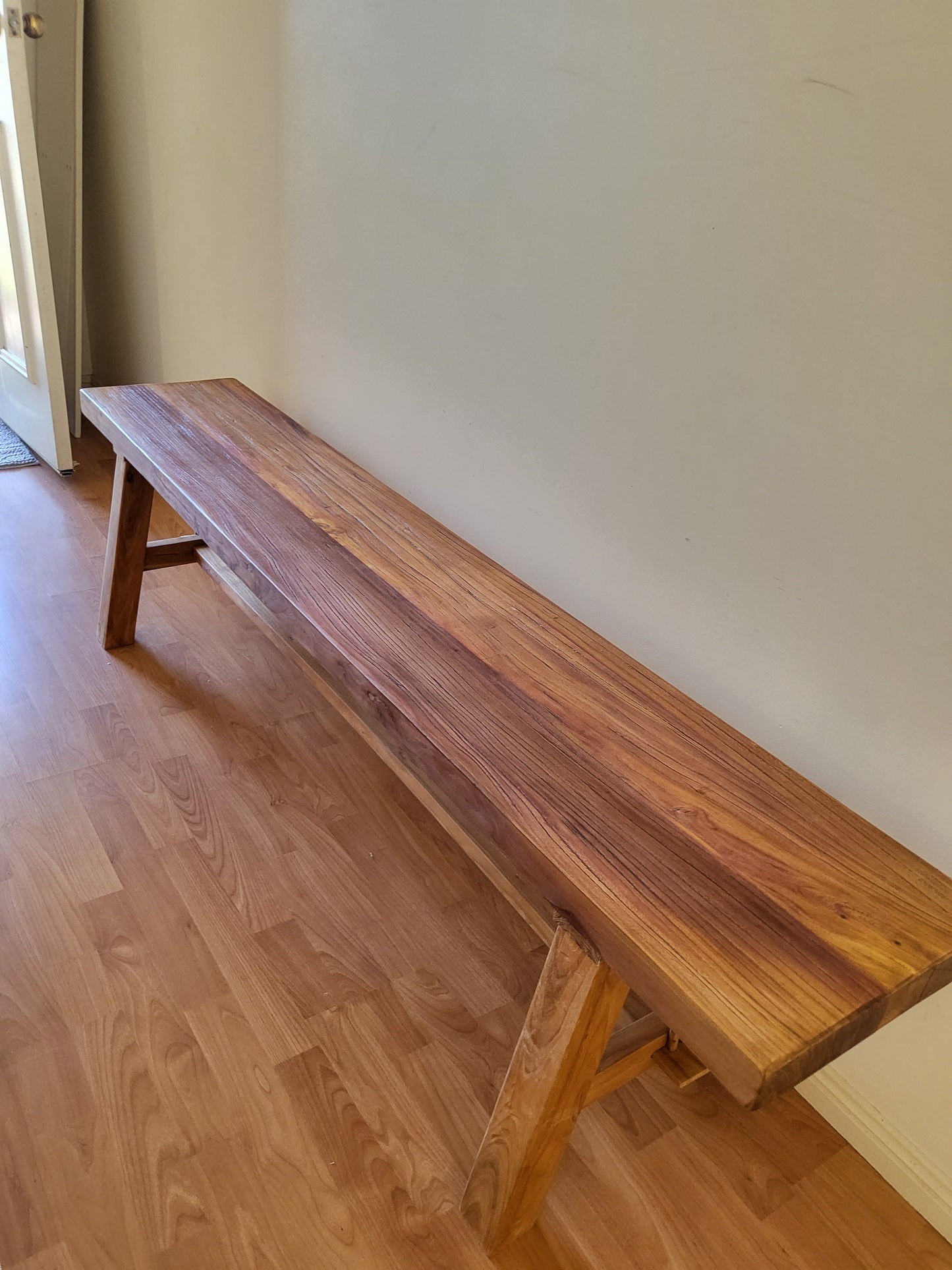 Handmade Elm Bench Seat 2m