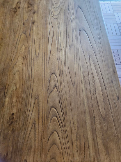 Handmade Elm Dining Table 1.8m