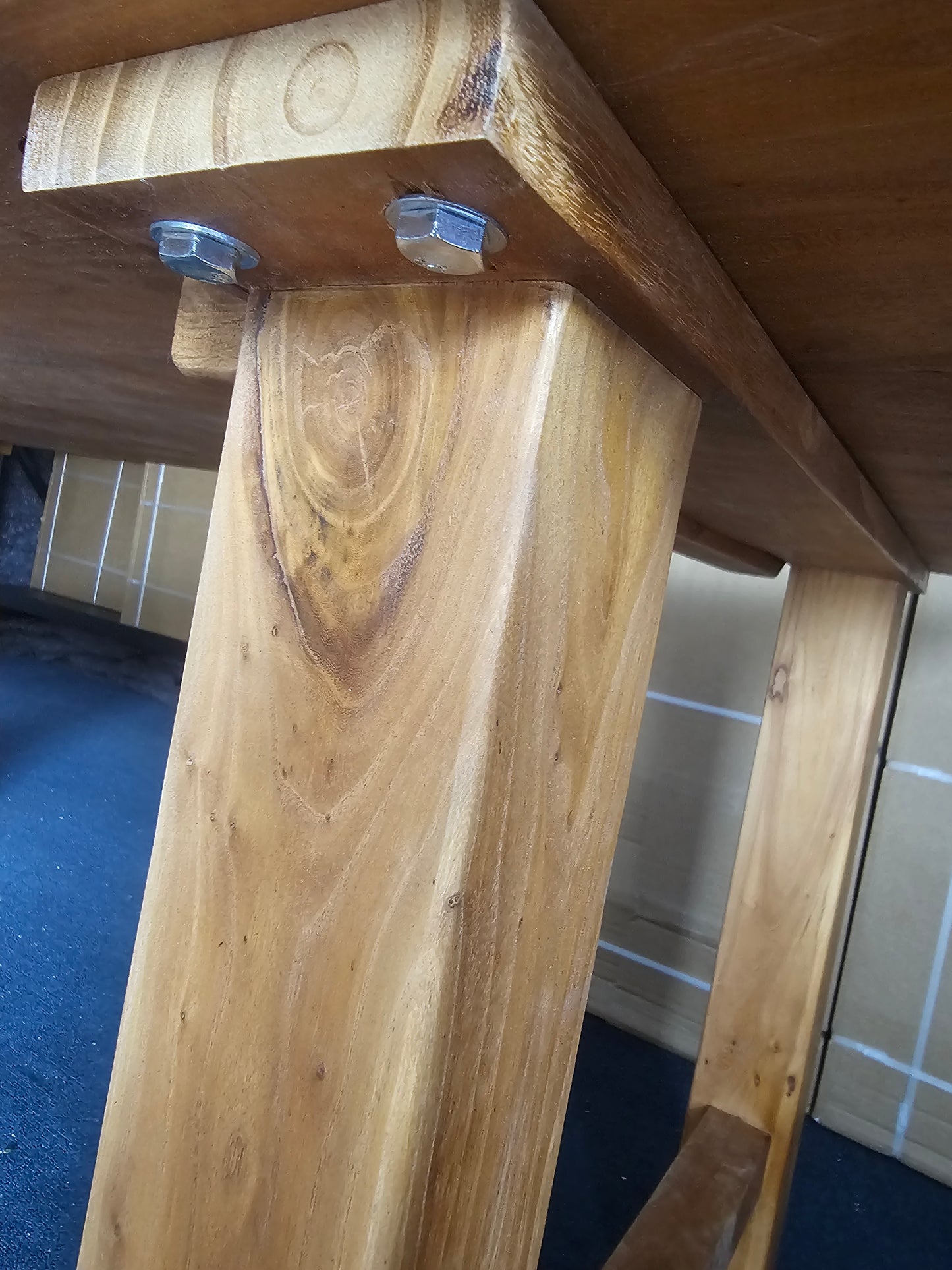 Handmade Elm Dining Table 1.8m