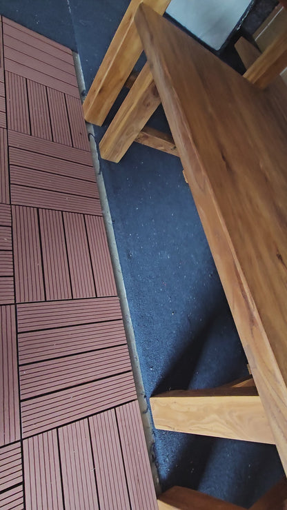 Handmade Elm Dining Table 1.6m