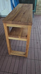 Elm Hallway Entryway Console Table(2-Tier)