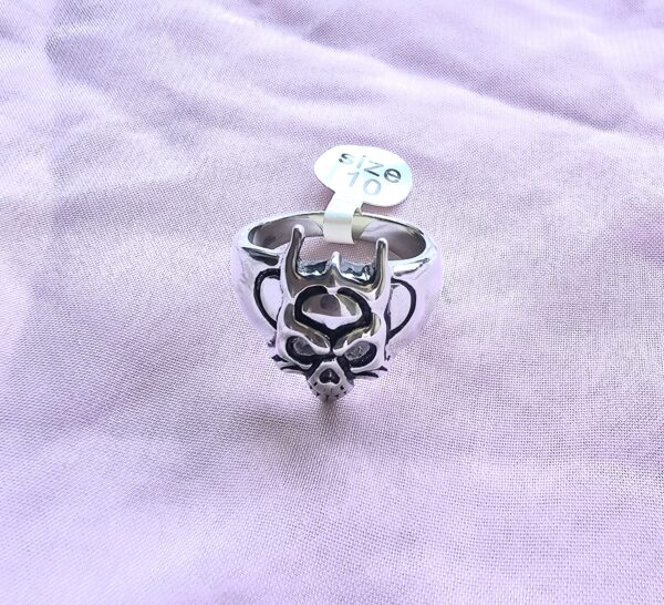 Unisex Biker skull Gothic Ring 1012