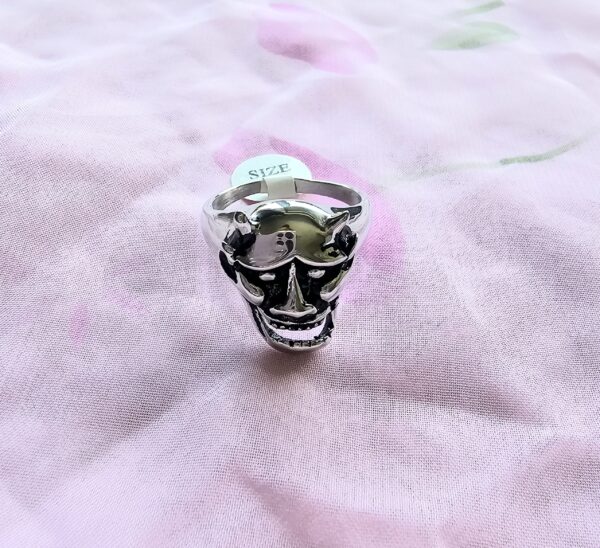 Unisex Biker skull Gothic Ring 1637