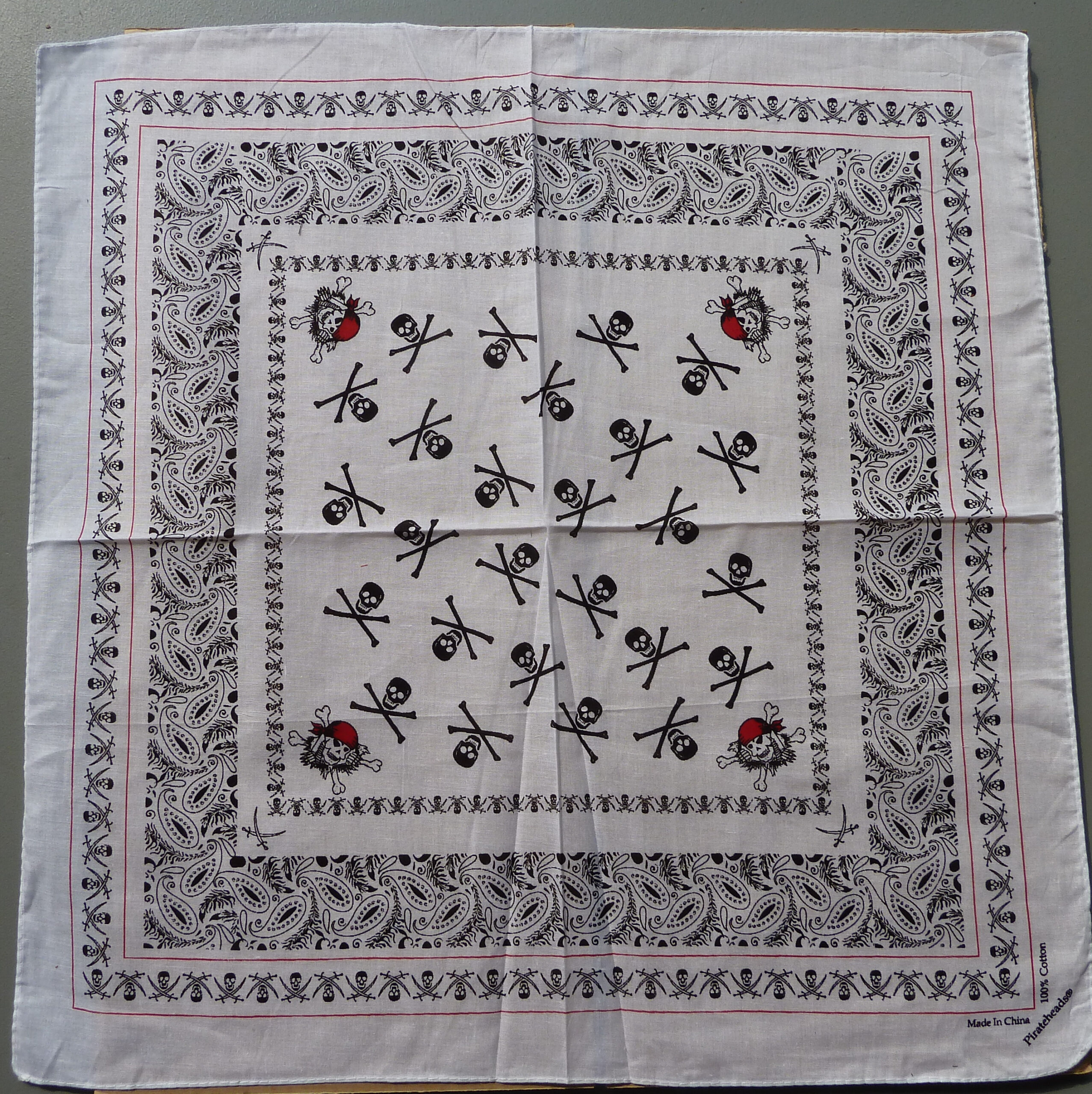 2x "Skull“ Bandana Free Postage