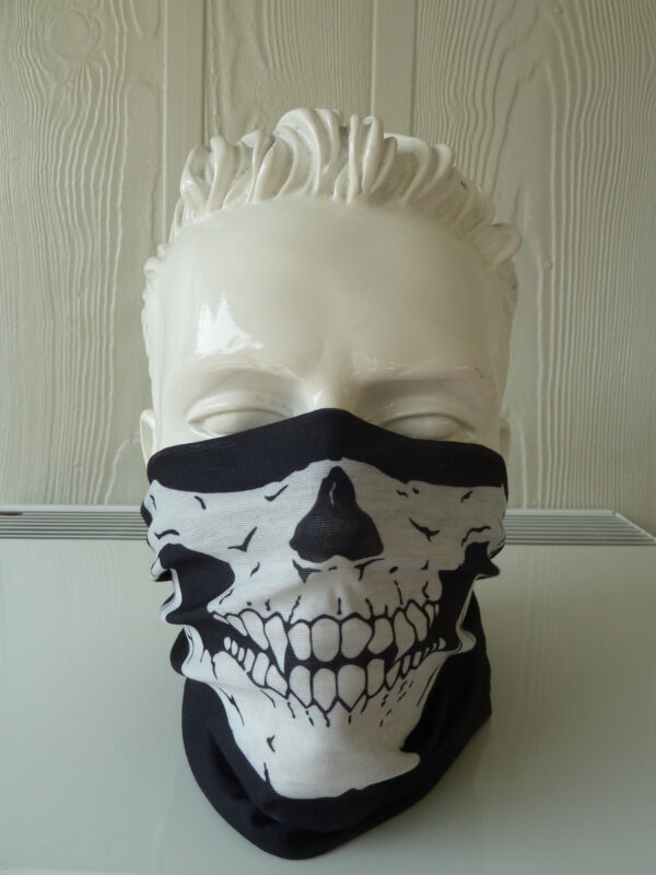 "Skull" Multi neck tube Cycling Bandana Free Post - Image 2