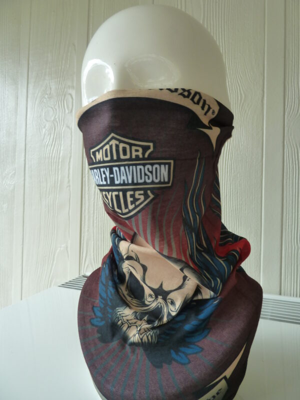 "Harley‑Davidson" Multi neck tube Cycling Bandana - Image 3