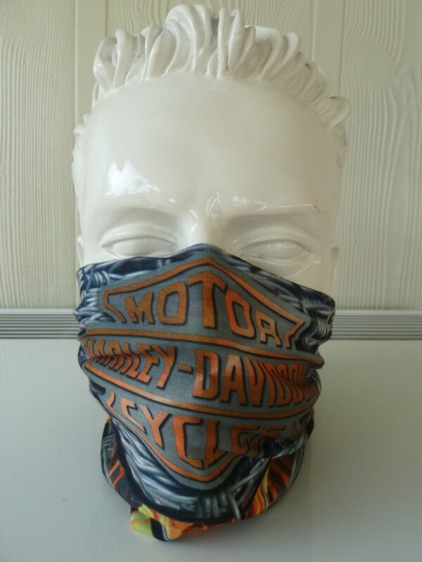 "Harley‑Davidson" Multi neck tube Cycling Bandana - Image 3