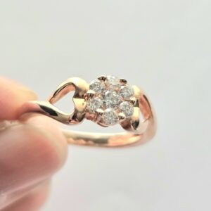 Silver Jewelry Ring(Rose Gold)