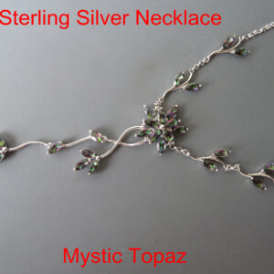 Necklace (Mystic Topaz) Stamped