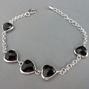 Bracelet BLACK Sapphire(Stamped)