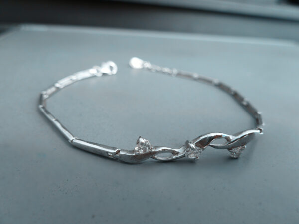 Silver Bracelet (Stamped) - Image 3