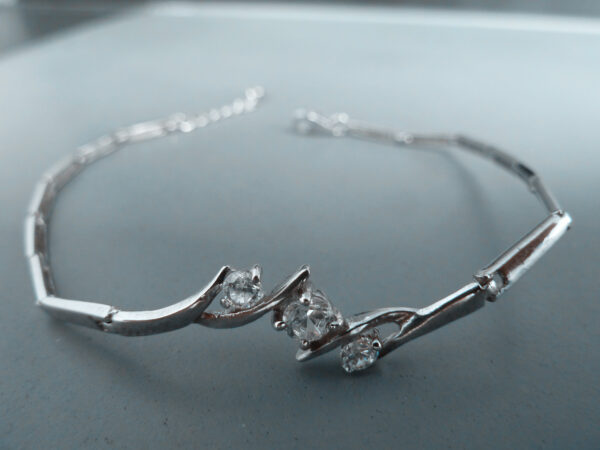 Silver Bracelet (Stamped) - Image 3